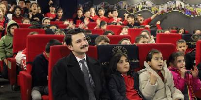 Gezen Sinema Tır'ı Koyulhisar'da