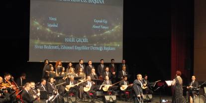 Sivas'ta "Engelsiz Sanat" konseri düzenlendi