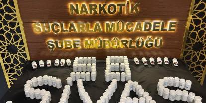 Sivas’ta binlerce sentetik hap ele geçirildi