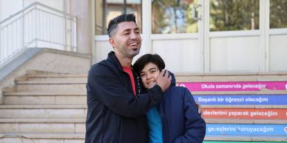 Sivas'ta öğretmeni hayatını kurtardı öğrenci teşekkür etti