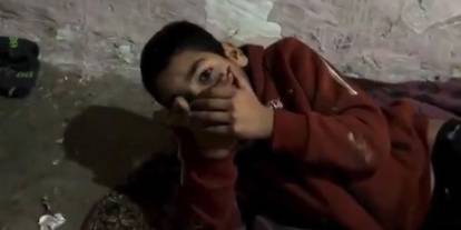 Kümeste yaşamaya mahkum edilen çocuklar kurtarıldı