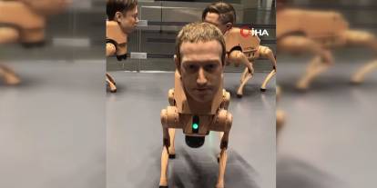 Milyardelerin yüzlerini taşıyan robot köpekler büyük ilgi çekti