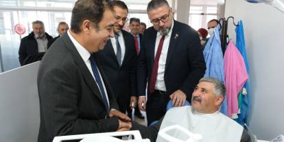 Sivas'ta şehit ailelerine destek sürüyor