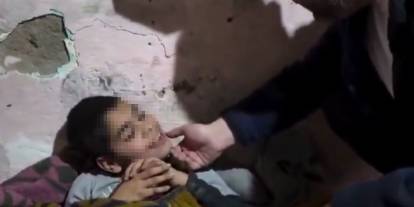 Kümesten kurtarılan Suriyeli 3 kardeşe psikolojik destek