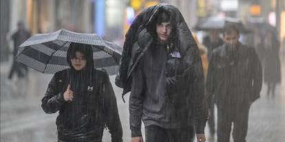 Meteorolojiden yağmur, kar, fırtına ve sağanak uyarısı