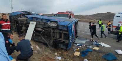 Sivas’ta cezaevi aracı kaza yaptı! Valilikten ilk açıklama