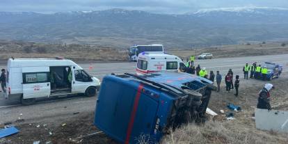 Sivas’ta korkutan kaza sonrası iyi haber: 8 kişi taburcu edildi