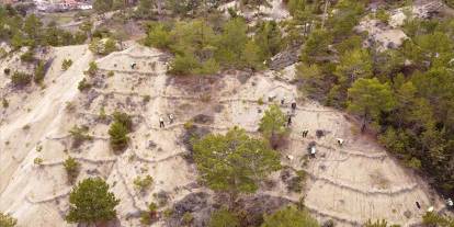 Orman işçileri erozyona karşı da sahada