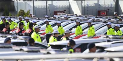 Sivas'ta emniyet ve jandarma teşkilatlarına 62 araç tahsis edildi