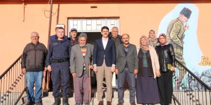 Ulaş Kaymakamı Eskimez'den köylere ziyaret