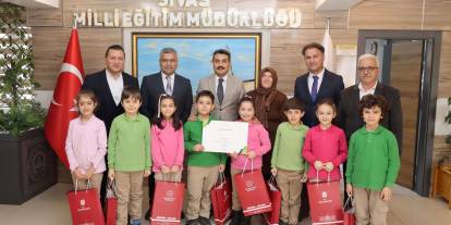 Kızılırmak İlkokulu’na “Çevre Beratı” onuru