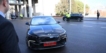 Bütçe görüşmelerine Togg ile geldi