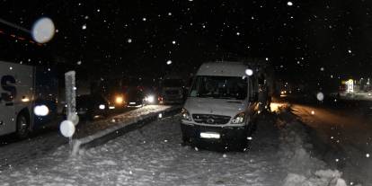 Erzincan-Sivas yolu trafiğe kapatıldı
