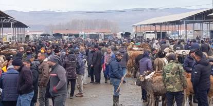 Şarkışla’da Hayvan Pazarı kapılarını tekrar açtı