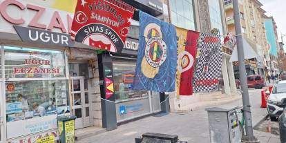 Sivasspor bayrağına saygısızlık