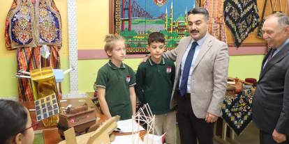 Dumlupınar İlkokulunda yerli malı bilinci aşılandı