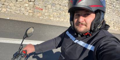 Bir inatla başladı, bin kilometre bitti! Sivaslı gencin motosiklet macerası duyanları şaşkına çevirdi