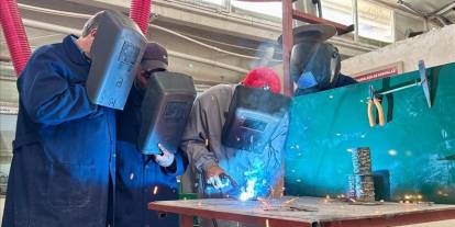 Kaynakçılığı öğrenen yükümlüler meslek sahibi oldu