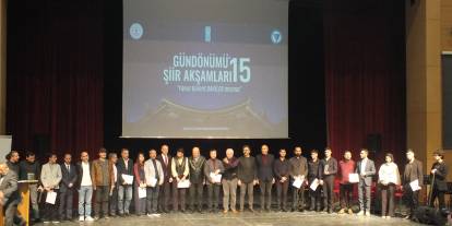 Sivas'ta "Gündönümü Şiir Akşamları" programı düzenlendi