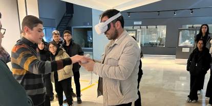 Öğrenciler Sarissa ve Samuha’yı VR deneyimiyle keşfetti