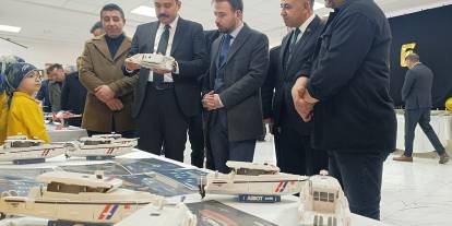 Şarkışla'da "Yerli Malı Haftası" kapsamında sergi açıldı