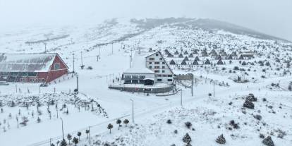 Sivas'ın Yıldız'ında kar kalınlığı 15 santimetreye ulaştı