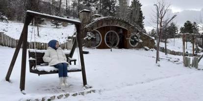 Hobbit Köyü'nde eşsiz manzara