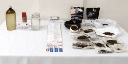 Sivas'ta uyuşturucu operasyonlarında 4 kişi tutuklandı