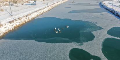 Sivas'ta Sibirya soğukları etkili olmaya başladı
