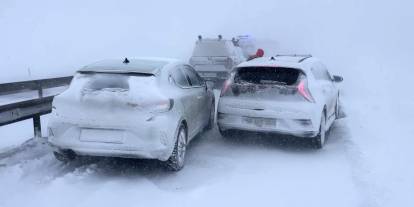 Sivas’ta zincirleme trafik kazası: 4 yaralı