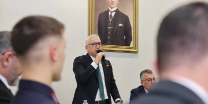 Jandarmaya yeni yıl ziyareti