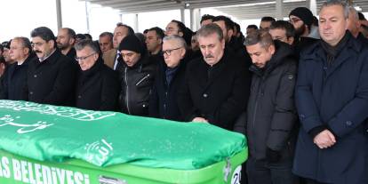 BBP İl Başkanı Polat, son yolculuğuna uğurlandı