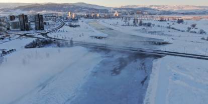 Sivas’ta termometreler eksi 19 dereceyi gösterdi