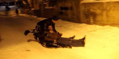 Sivas’ta mahalleli sokağa döküldü