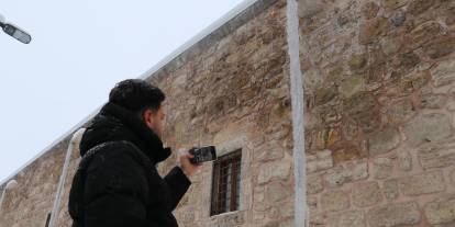 Sivas buz kesti, 3 metrelik buz sarkıtları oluştu