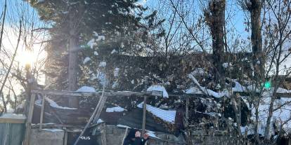 Sivas’ta müstakil evde yangın!