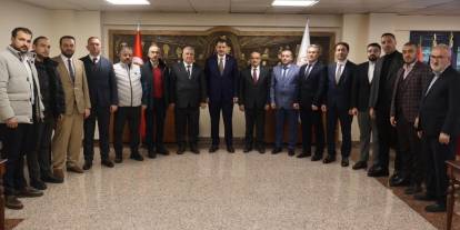 SOSAD’dan Bakan Yardımcısı Salih Ayhan’a ziyaret