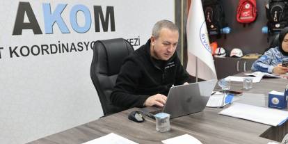 Sivas’ta şehir güvenliği AKOM’dan anbean takip ediliyor