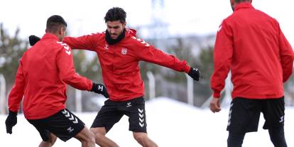 Özbelsan Sivasspor, Erzurumspor maçının hazırlıklarını sürdürdü