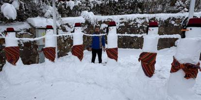 Sivas'ta kardan halay ekibi kuruldu