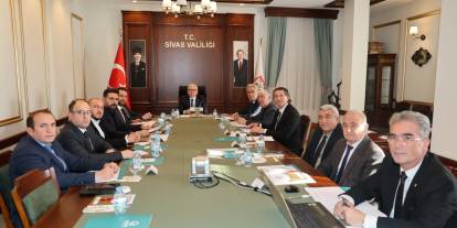 Demirağ OSB yönetimi toplandı