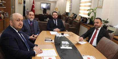 Sivas'ta ilçe müftüleri çevrim içi toplandı