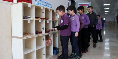 Sivas’ta ilkokulda “dürüstlük dolabı" fazlalık verdi