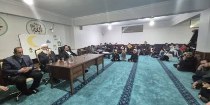 Gençlik merkezinde manevi buluşma