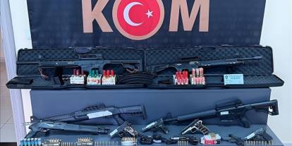 İçişleri Bakanlığı, 2025'te 110 binden fazla ruhsatsız silaha el koydu