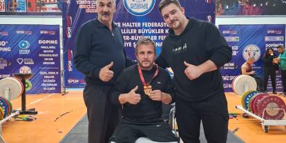 Sivaslı halterci Türkiye şampiyonu oldu