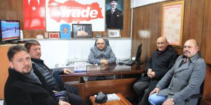 Genel başkanlardan  Karabal’a ziyaret