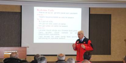 Sivas İl Tarım Müdürü Salih İnan arıcılık kursuna katıldı