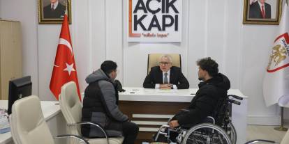 Vali Şimşek, 'Açık Kapı'da Sivaslıları dinledi