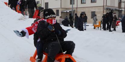 Sevgi Evlerinde eğlenceli gün